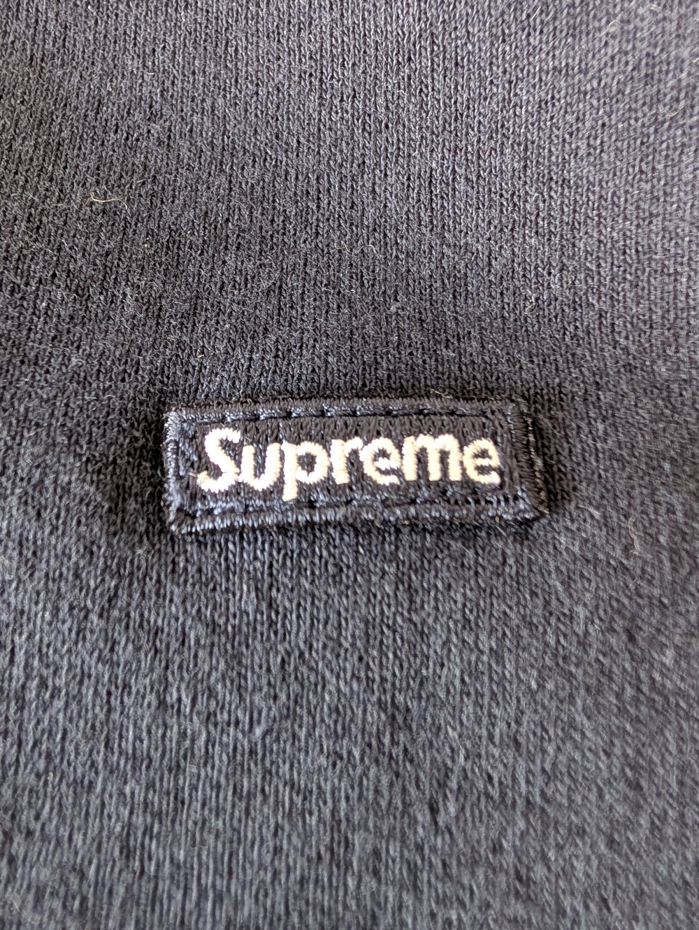 Supreme Small Box Drawstring Navy Sweatpant (26SS) Mens Large - Picture 4 of 8